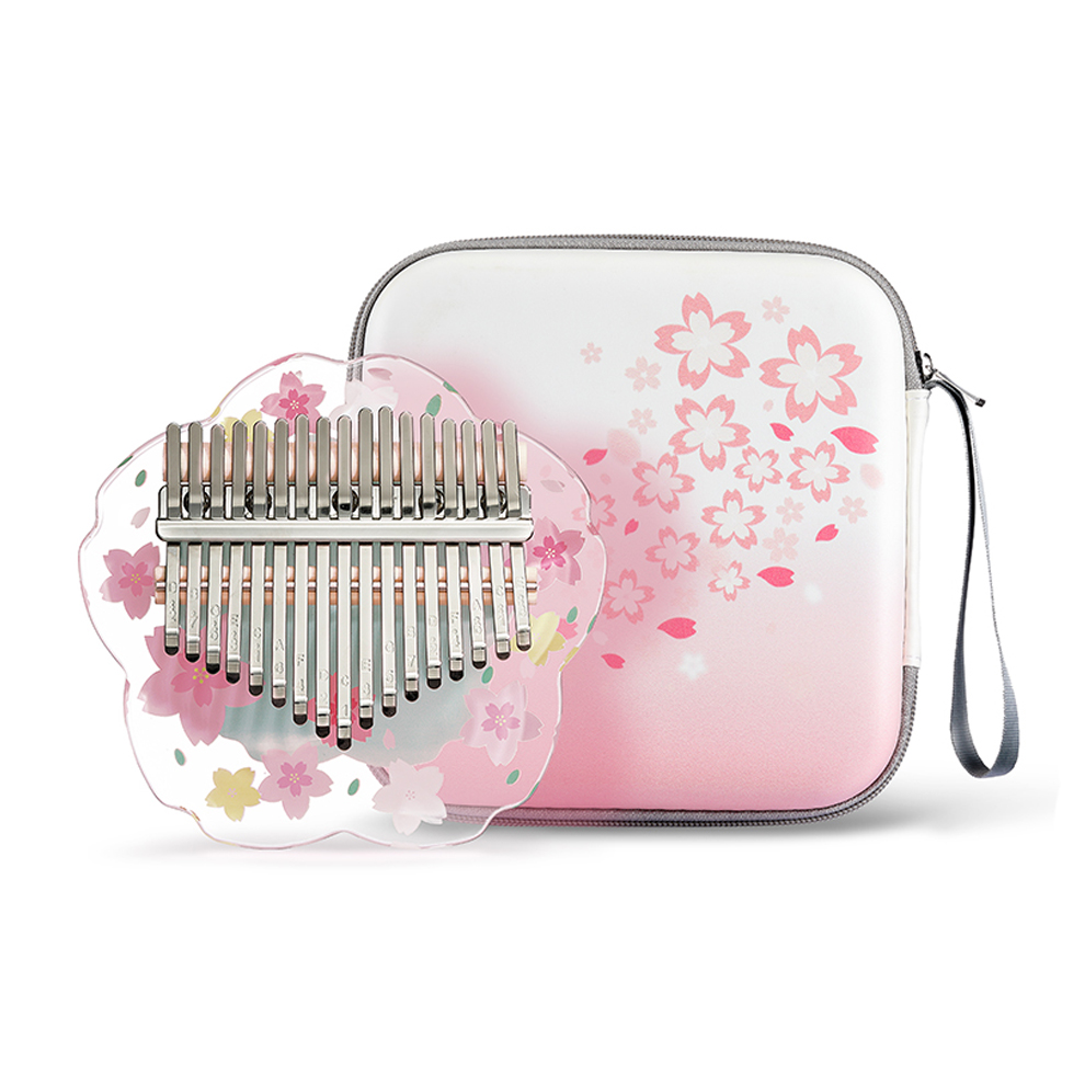 Musical Instrument African - Hluru Kalimba 21 kunci dengan kasus