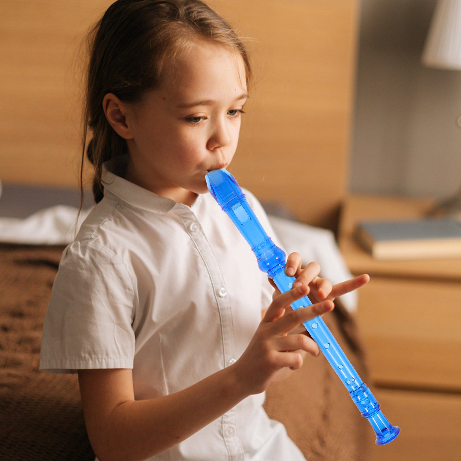Musical Instrument Recorder - 2 Buah Perekam Soprano 8 Lubang