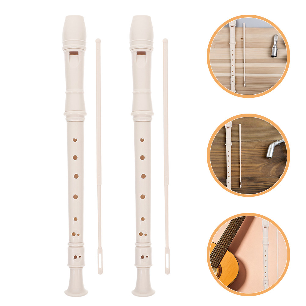 Musical Instrument Recorder - 6 Set Rekorder Soprano Gaya Jerman