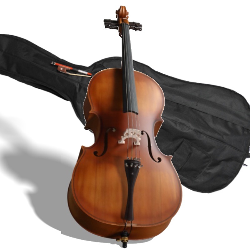 Musical Instrument In Orchestra - Panel Cello BASSWOOD Warna Natural Matte