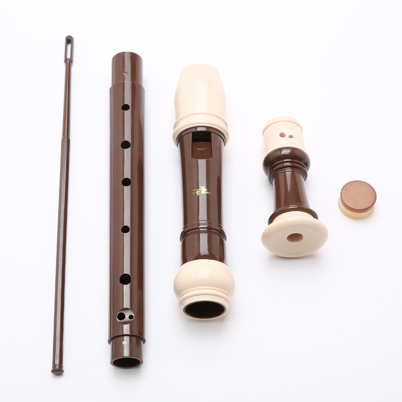 Musical Instrument Recorder - Angsa-8 lubang perekam Barok klarinet suling