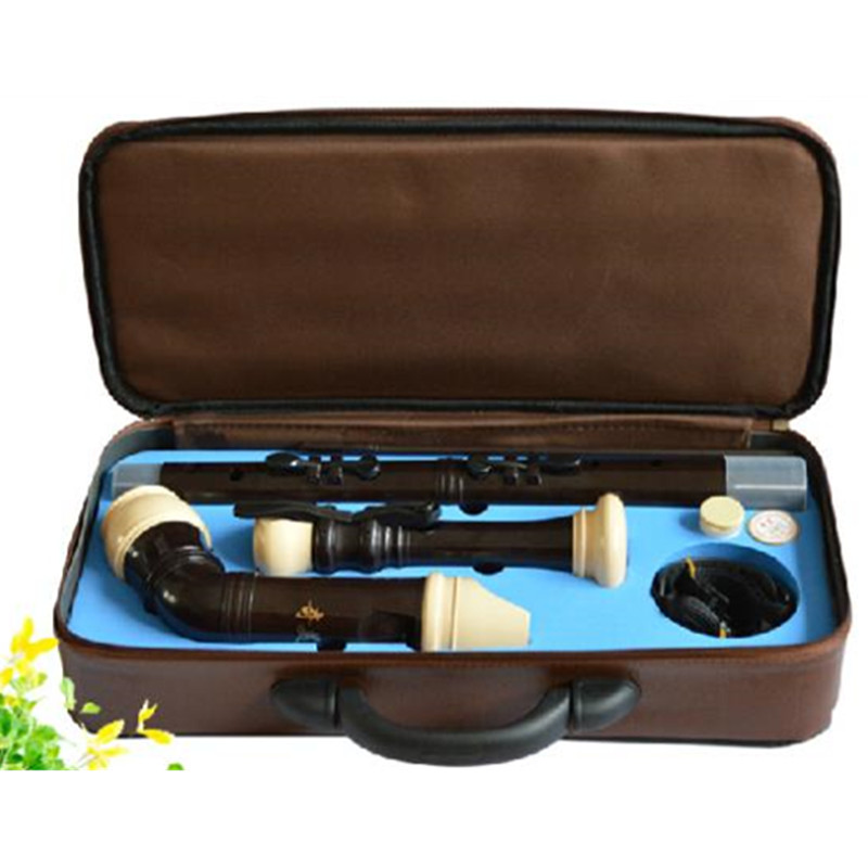Musical Instrument Recorder - Profesional 8 Lubang Baroque Bass Resin