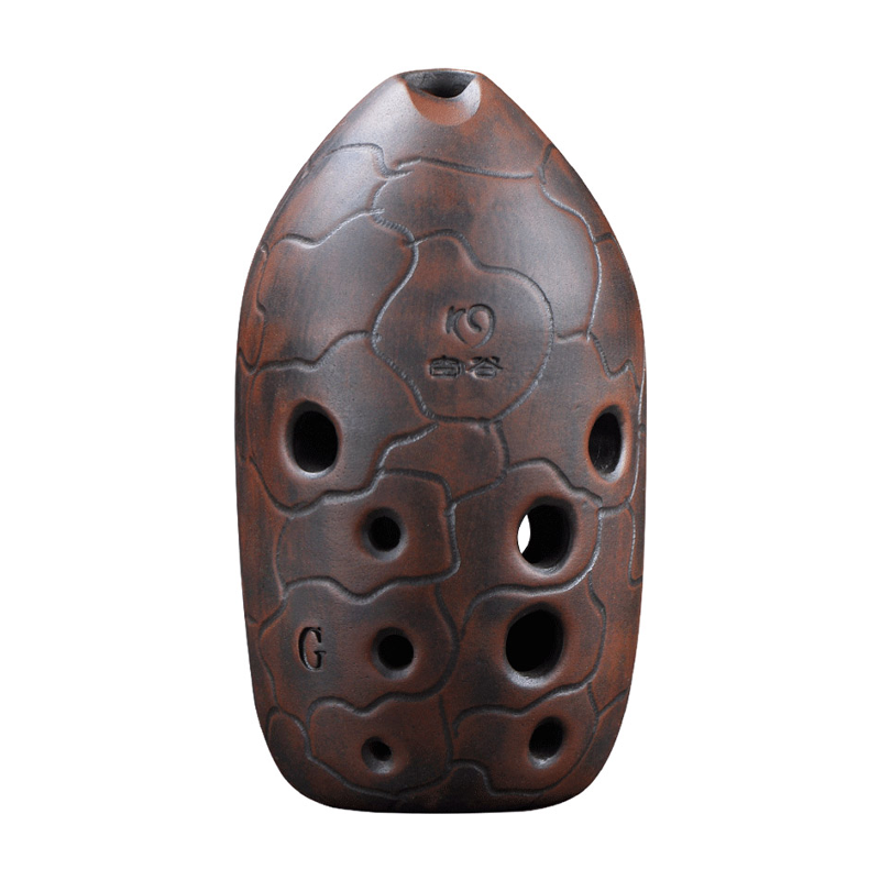 Musical Instrument Xun - 10 lubang tembikar Xun F Tone