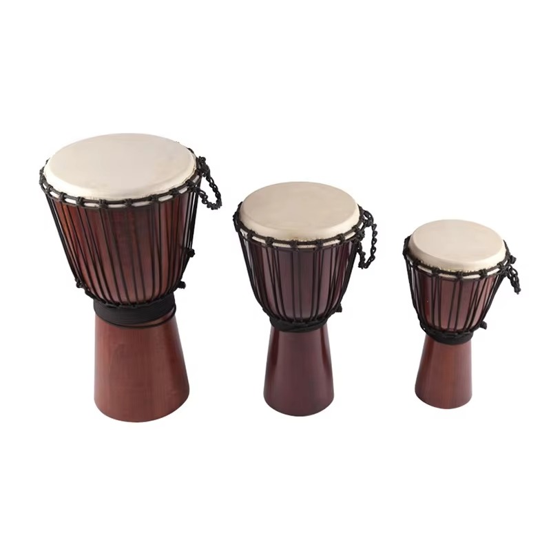 Musical Instrument African - Djembe Afrika yang Dapat Disesuaikan, Drum