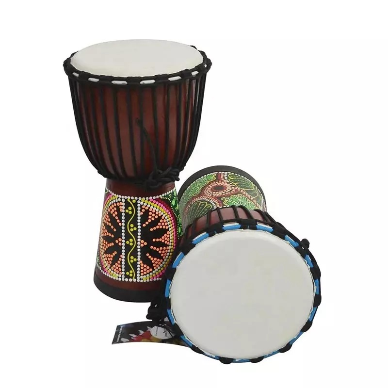 Musical Instrument African - Drum Djembe Afrika Ukuran Dewasa 12