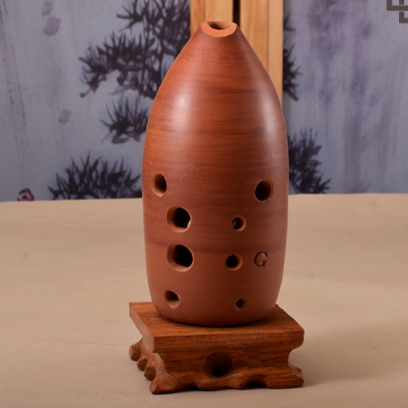 Musical Instrument Xun - 10 Lubang Xun Keramik untuk Penyembuhan