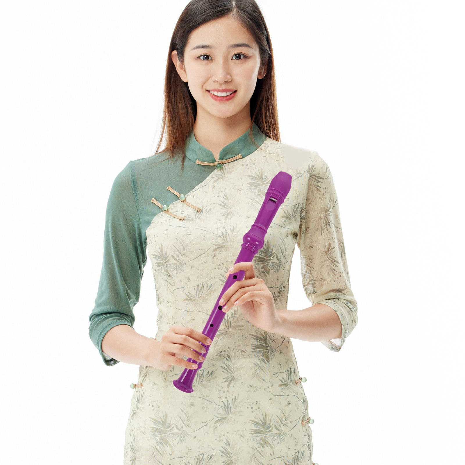 1Set Perekam Soprano 8 Lubang  - Musical Instrument Recorder ulasan dan harga