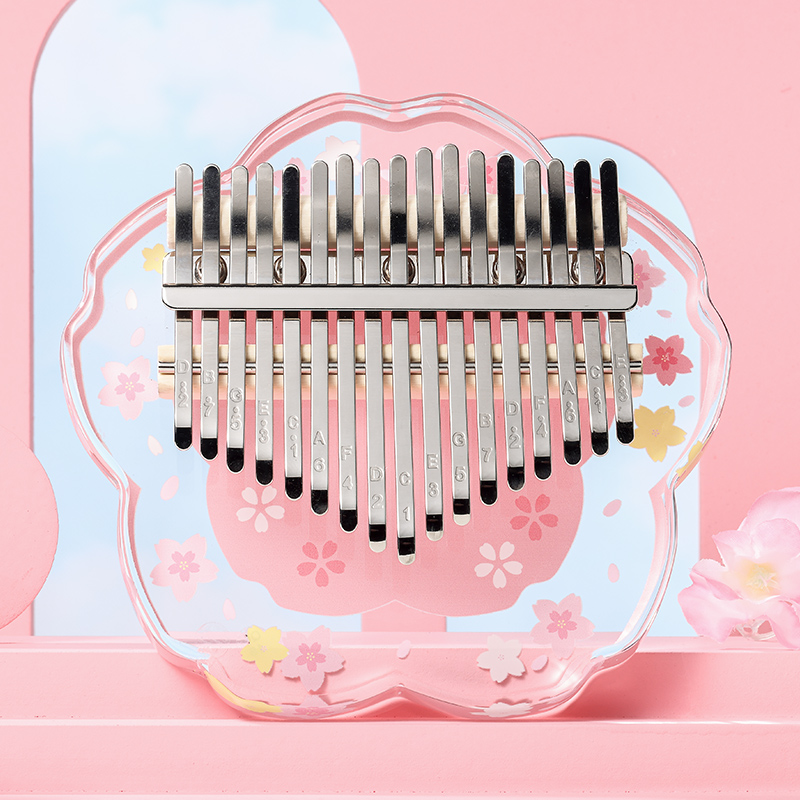 Hluru Kalimba 21 kunci dengan  - Musical Instrument African ulasan dan harga