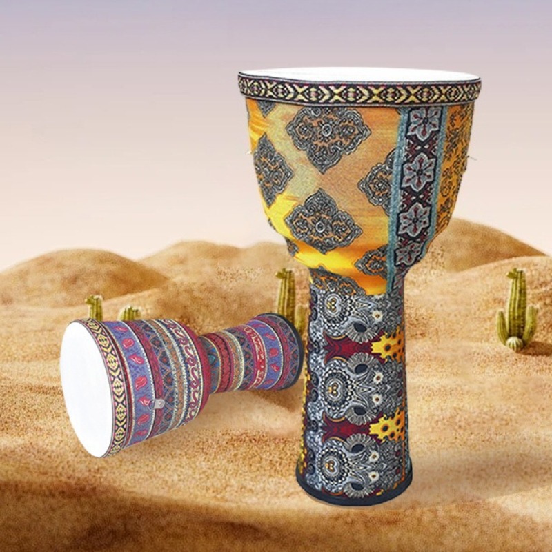 Drum Djembe 10 Inci Drum Afrik - Musical Instrument African ulasan dan harga
