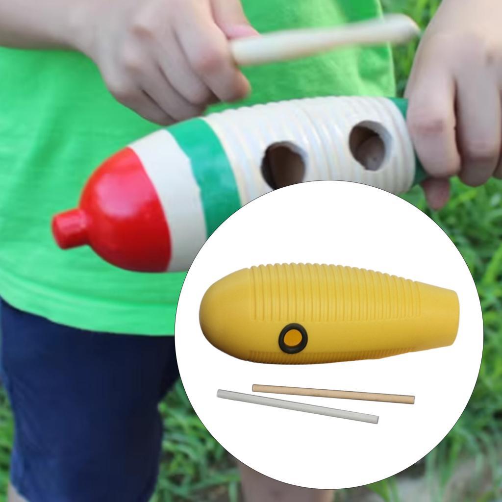 Aksesori Perkusi Alat Musik Gu - Guiro Scraper Instrument ulasan dan harga