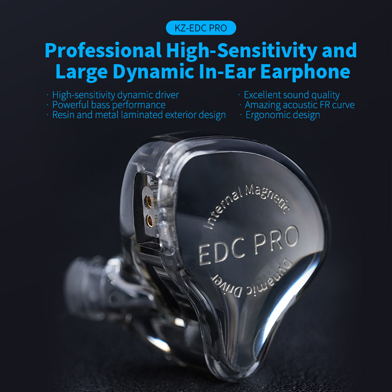 KZ EDC PRO Earphone In-Ear Sen - L Musical Instrument ulasan dan harga
