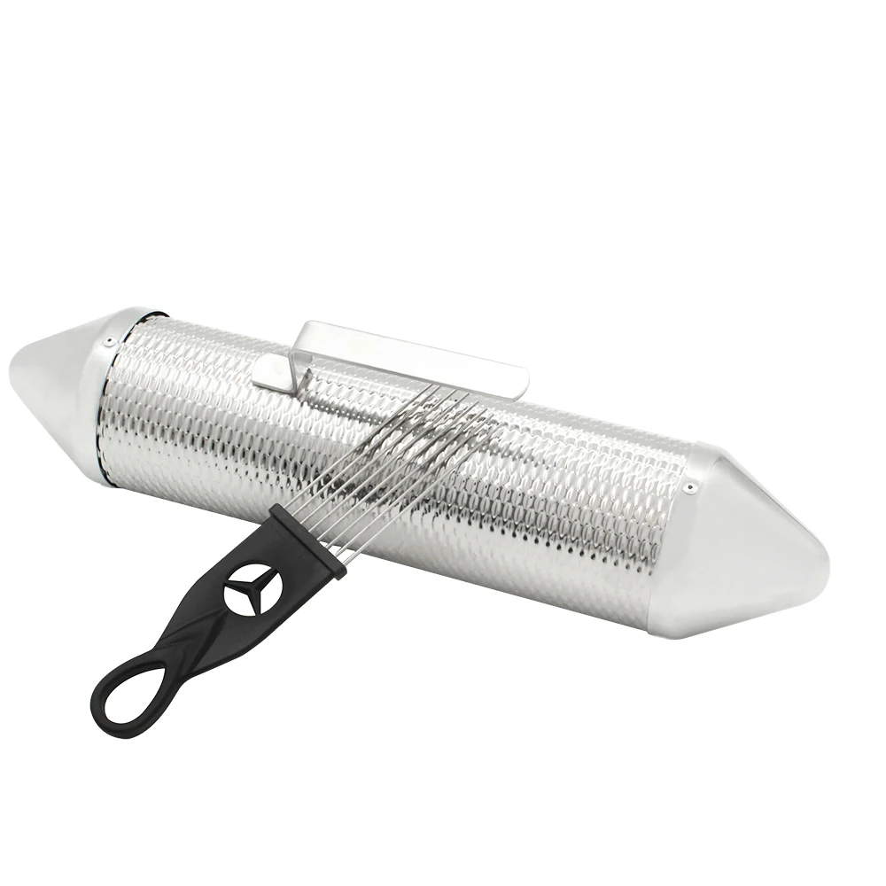Pengikis barel perak logam Gui - Guiro Scraper Instrument ulasan dan harga