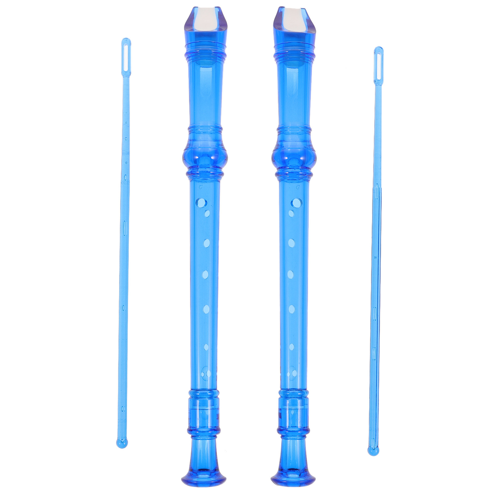 2 Buah Perekam Soprano 8 Luban - Musical Instrument Recorder ulasan dan harga