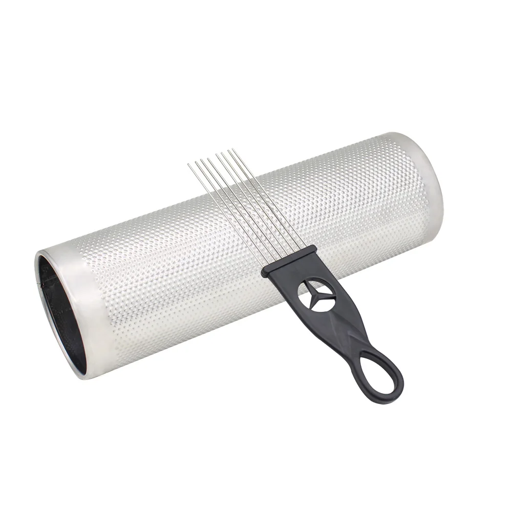 Scraping Tube baja tahan karat - Guiro Scraper Instrument ulasan dan harga