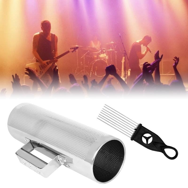 Instrumen Guiro Logam Profesio - Guiro Scraper Instrument ulasan dan harga