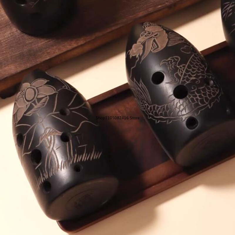Seruling Musik Ocarina Keramik - Musical Instrument Xun ulasan dan harga