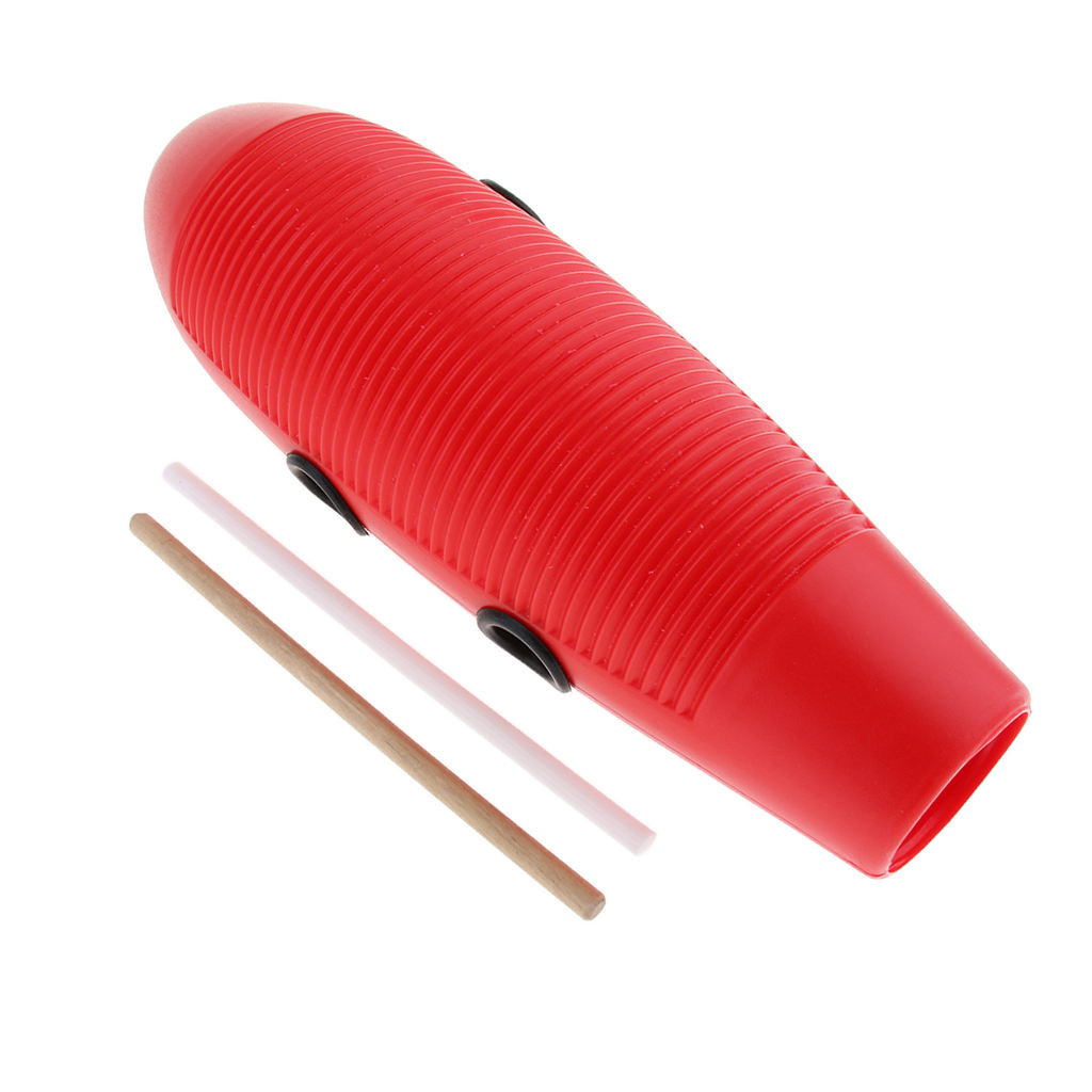 Guiro dengan 2 Pencakar Latin  - Guiro Scraper Instrument ulasan dan harga