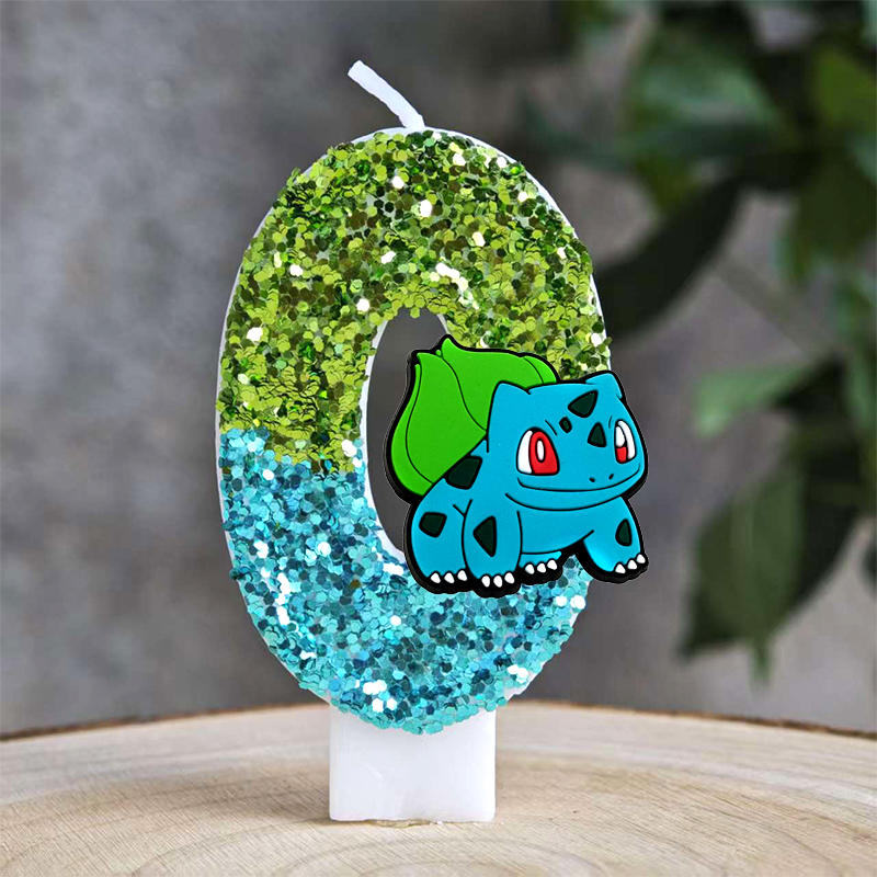 Lilin Kartun Pokemon Kue Gamba - Musical Instrument Gong ulasan dan harga
