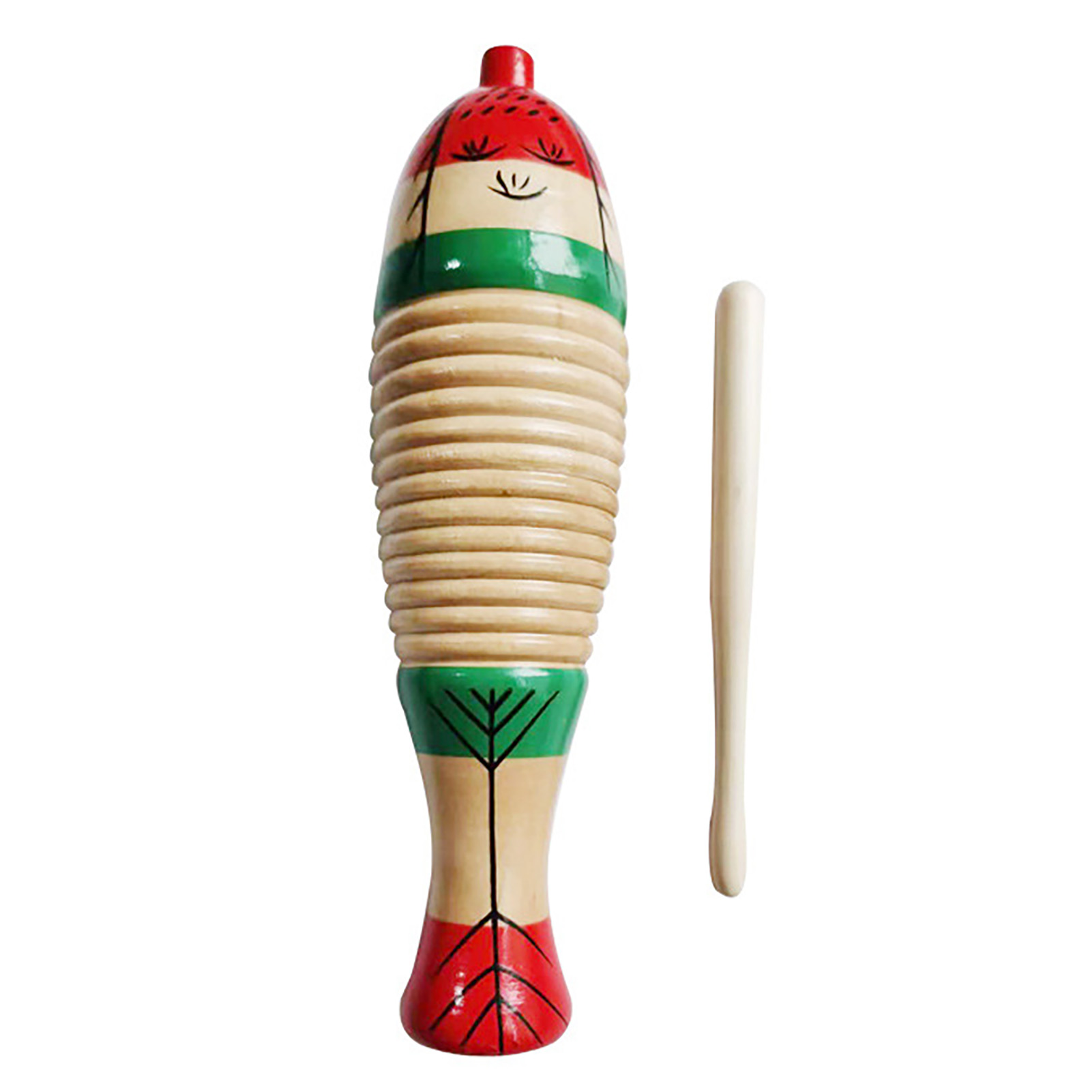 Alat Musik Perkusi Latin Guiro - Guiro Scraper Instrument ulasan dan harga
