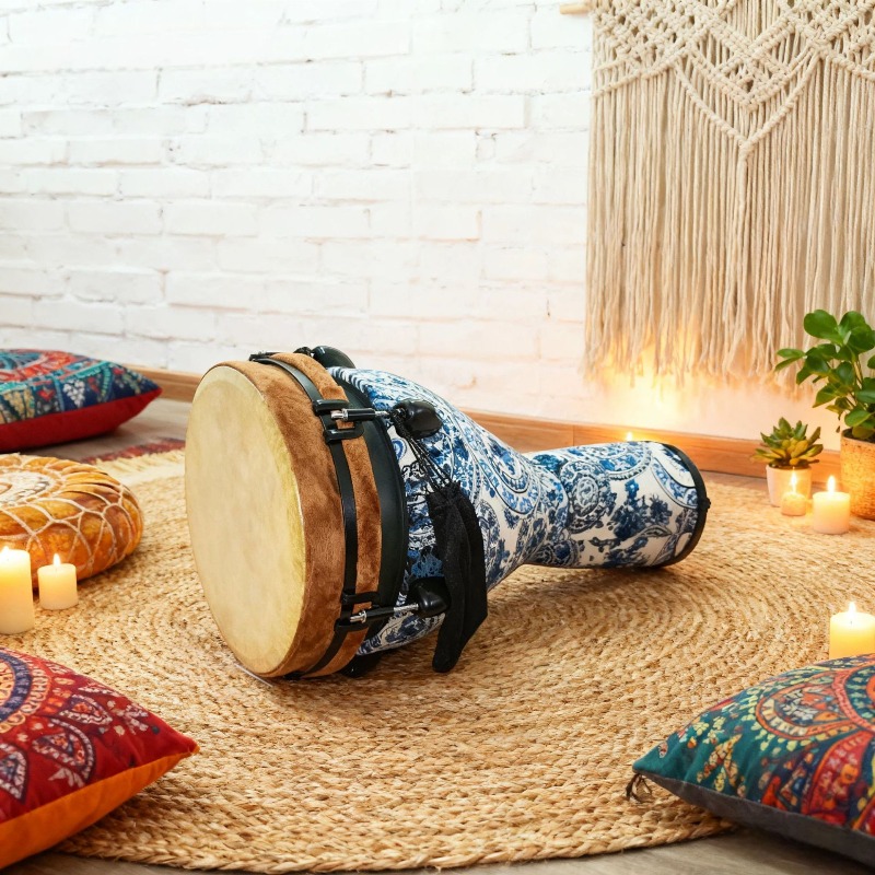 Drum Afrika baru berukuran 12  - Musical Instrument African ulasan dan harga