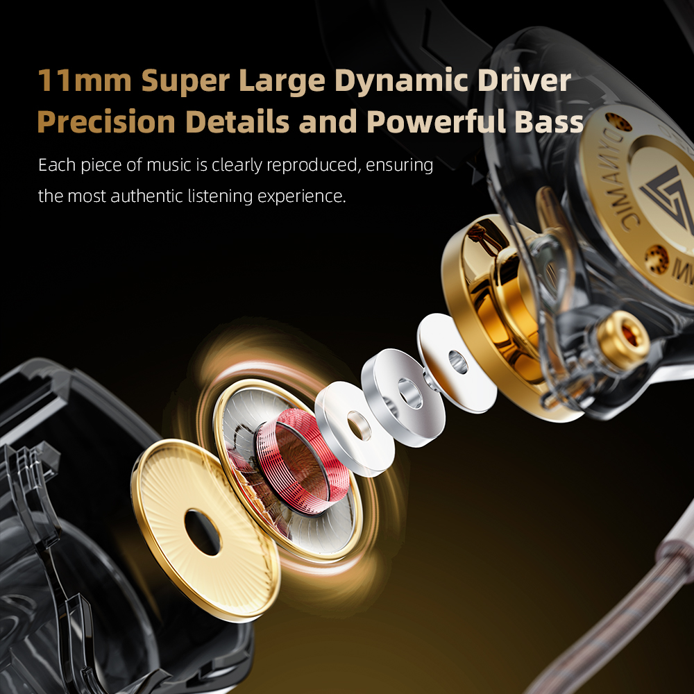 QKZ 15D Earphone Drive Dinamis - L Musical Instrument ulasan dan harga