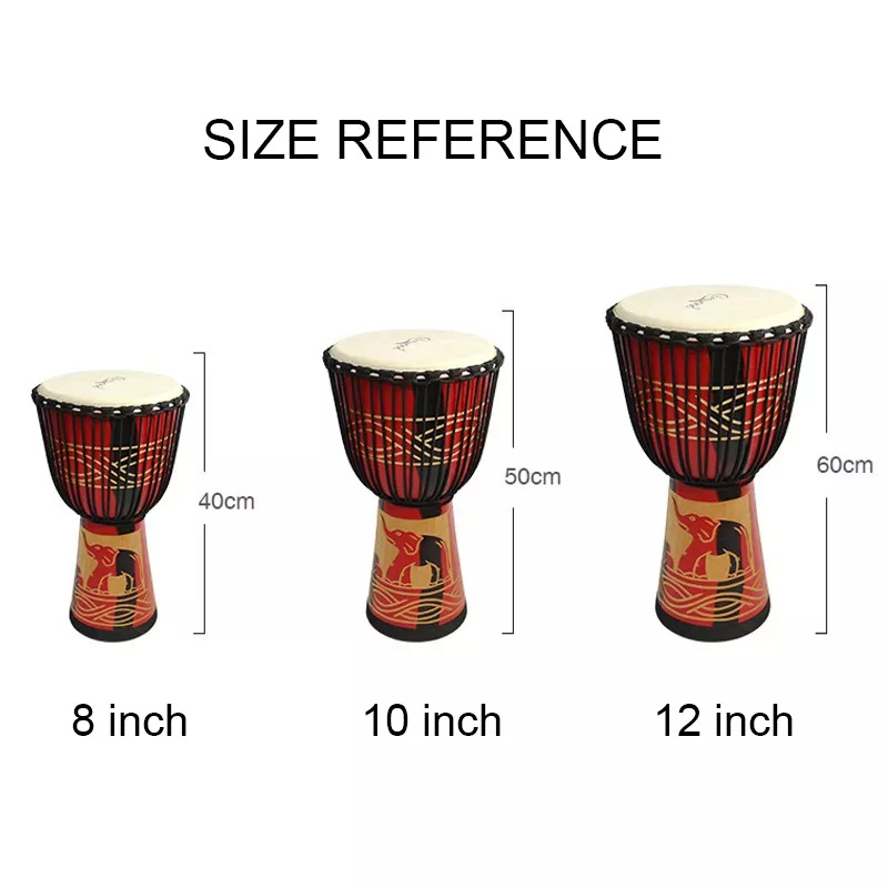Drum Djembe Afrika Ukuran Dewa - Musical Instrument African ulasan dan harga