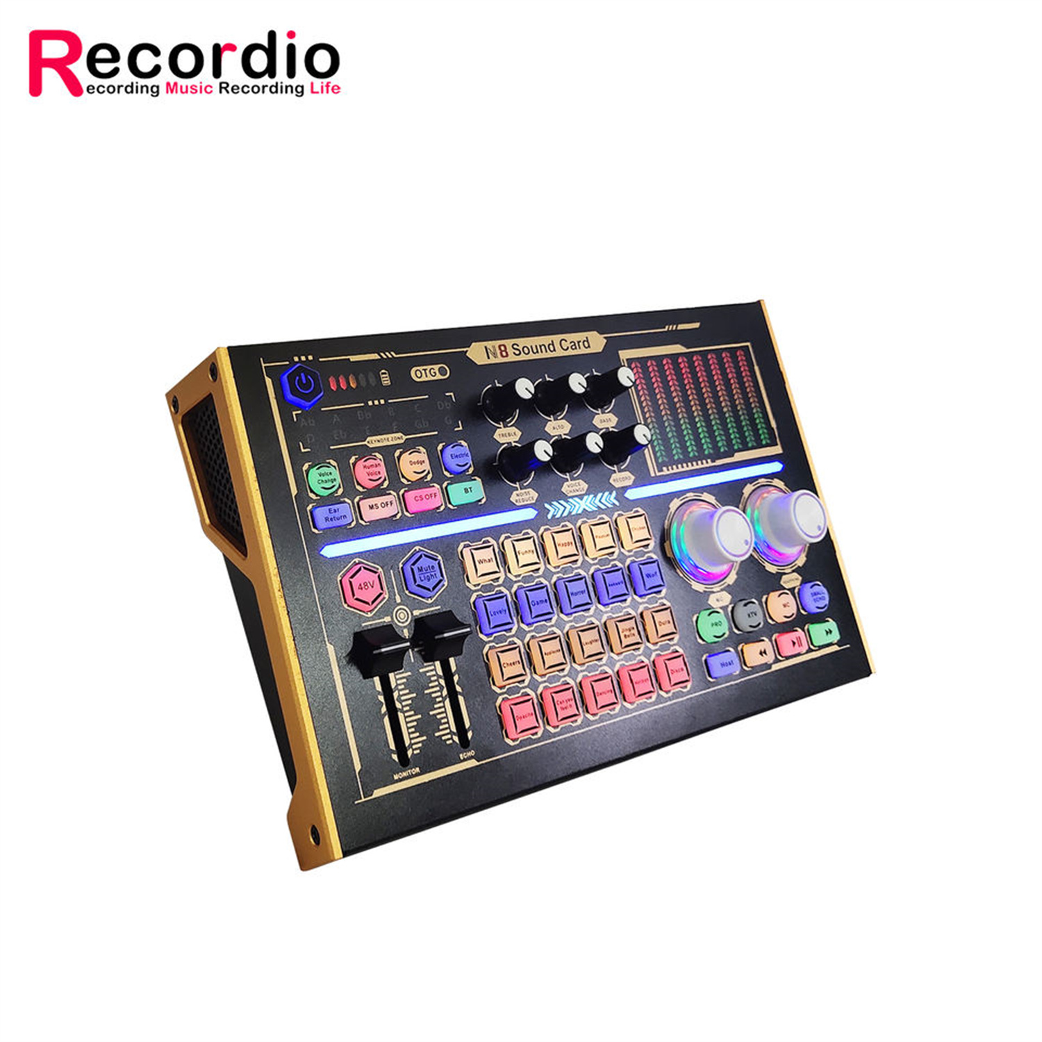GAX-N8 Set Mixer Kartu Suara S - Musical Instrument Recorder ulasan dan harga