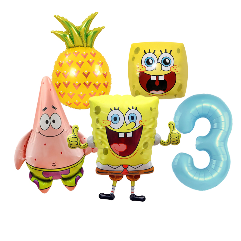 Perlengkapan Balon Tema Sponge - Musical Instrument Gong ulasan dan harga