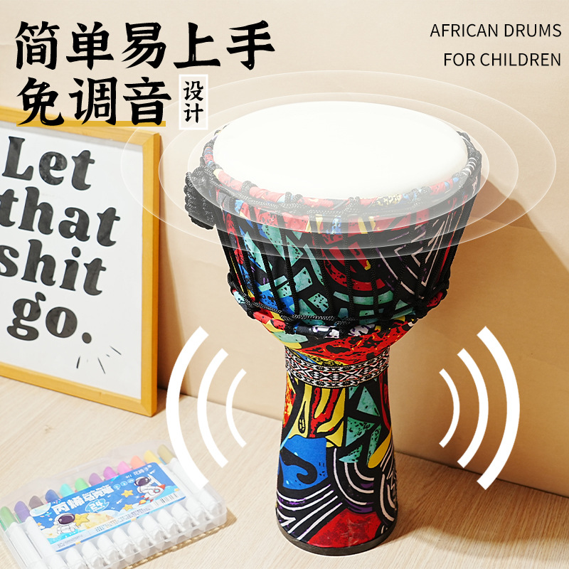 Drum Afrika PVC berbahan kulit - Musical Instrument African ulasan dan harga